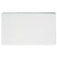aerial view a solid white post card with rectangle credit card mints, image 1 of 3