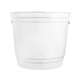 a white versatile party bucket for events