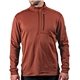 aerial view a barn red mountain standard pathfinder 1/4 zip fleece, image 1 of 2