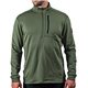 aerial view a beetle green mountain standard pathfinder 1/4 zip fleece, image 1 of 2
