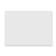 a white 19 x 14 1.5mm ultra - thin repositionable counter mat