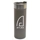 a grey yowie vacuum powder coat tumbler -18 oz.