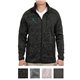 a group of burnside mens sweater knit jacket