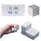 a white anxiety relief fidget cube