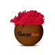 aerial view a red moptoppers smiling multicultural stress ball, image 1 of 4