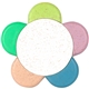 aerial view a natural eco - friendly daisy highlighter, image 1 of 2