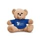 aerial view a reflex blue 7 plush bear with t - shirt, image 1 of 5