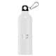 aerial view a white portland plus - 25 oz aluminum water bottle - laser, image 1 of 2