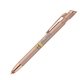 aerial view a rose gold 7605 pacific softy monochrome metallic pen w / stylus - colorjet, image 1 of 2