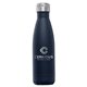 aerial view a navy blue 2767 ibiza recycled - 22 oz single - wall stainless water bottle - laser, image 1 of 2
