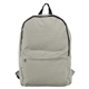 aerial view a stone gray 4288 glasgow - 300d rpet polyester backpack, image 1 of 2