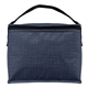 aerial view a navy blue 289 refresh - rpet cooler lunch bag, image 1 of 2