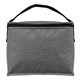 aerial view a gray cool gray 10 refresh - rpet cooler lunch bag, image 1 of 2