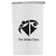 aerial view a white chill - 11 oz 2- in -1 tumbler can insulator, image 1 of 2