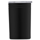 aerial view a black chill - 11 oz 2- in -1 tumbler can insulator - colorjet, image 1 of 2