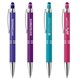 a group of phoenix softy jewel pen w / stylus - laser