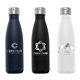 a group of ibiza recycled - 22 oz single - wall stainless water bottle - laser