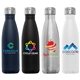 a group of ibiza recycled - 22 oz single - wall stainless water bottle - colorjet