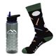 a blue less work, more golf tritan bottle gift set