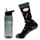 a green less work, more golf tritan bottle gift set