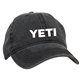 aerial view a charcoal ace pigment washed cap, image 1 of 3