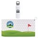 a white hole in one satin bottle gift set
