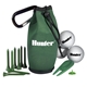 a green complete tee time golf kit