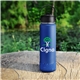 a group of 27 oz stainless steel water bottle with silicone bottom sleeve