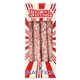 aerial view a group of pretzel rods - crushed peppermint, image 1 of 3