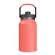 aerial view a orange pms warm red big swig jr. 650 ml / 22 oz stainless steel bottle, image 1 of 6