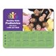 aerial view a calendar counter mat 8-1/2 x 11 removable adhesive, image 1 of 2
