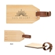 aerial view a natural outbound bamboo luggage tag, image 1 of 3