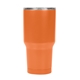 aerial view a orange 30 oz full color reynolds stainless steel tumbler, image 1 of 2