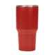 aerial view a red 30 oz full color reynolds stainless steel tumbler, image 1 of 2