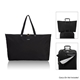 aerial view a black tumi corporate collection just in case(r) tote bag, image 1 of 2
