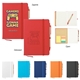 a group of journal notebook with sticky notes flags