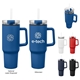 a group of 40 oz quest recycled stainless steel tumbler