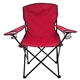aerial view a red rpet captains chair, image 1 of 6