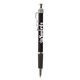 a black trim & black barrel jazz pen with chrome accent