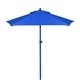 a royal blue frame & royal blue canopy 7 colored steel market