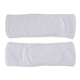 aerial view a white cascade spa microfiber head wrap, image 1 of 3