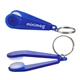 a royal blue opty eye glass cleaner