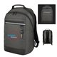 a group of emerson reflective accent laptop backpack