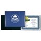 aerial view a blue - pms 295 executive certificate holders - 4 corners, image 1 of 3