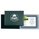 aerial view a green - pms 560 executive certificate holders - 4 corners, image 1 of 2