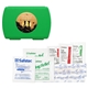 aerial view a green medi - fey(tm) outdoor aid kit, image 1 of 4