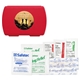 aerial view a red medi - fey(tm) outdoor aid kit, image 1 of 4