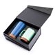 aerial view a group of 20 oz azure tumbler 16 oz yukon mug - gift set, image 3 of 5