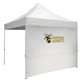 aerial view a white 10 tent full wall (full - color imprint), image 1 of 2