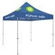 a cobalt - 7683 10 deluxe tent kit (full - color imprint, 4 locations)